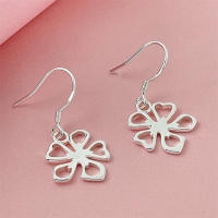 Andara Aretes de Doble Corazón de Plata Esterlina  Accesorio Casual de Ropa con Estilo Europeo y Americano Regalo de Joyería de Vacaciones - details 7