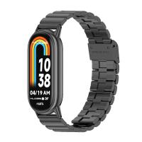 Correa Mi Band 9 8 para pulsera Mi Smart Band 9 NFC versión Global correas de reloj de acero inoxidable Miband 8 correas de Metal - details 12