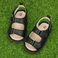 Sandalias De Verano Para Bebé Meckior Zapatos Para Niños Y Niñas Cuero PU Suela De Goma Antideslizante Primera Zapatilla Unisex 0-18M - details 19