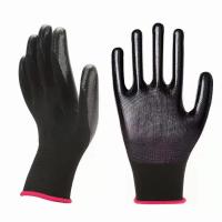 Guantes de Trabajo de Nylon Premium Coated de Nitrilo Agarre Excellente para Constructores - details 5