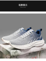 NOVEDAD DE VERANO 2024, zapatos Flyknit de estilo de pareja ligeros y transpirables deportivos negros puros para hombre - details 7