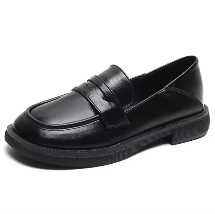 El vestido puntiagudo de las mujeres cómodos zapatos casuales del centavo de la espuma de la memoria usan zapatillas de deporte - 1