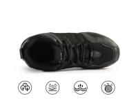 Zapatos de baile para mujer, tela de malla transpirable, zapatos de Jazz de suela blanda negra, zapatos de baile modernos cuadrados para Salsa - details 2