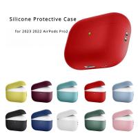 Funda protectora de silicona para Apple, cubierta a prueba de golpes para auriculares Bluetooth, AirPods PRO 2, 2023, 2022 - details 1