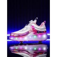 Zapatos de Ruedas Baozou Modelos Sencillos y Dobles Automáticos LED de Luz - details 2
