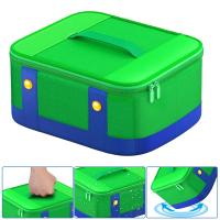 Bolsa de transporte portátil para consola, estuche de viaje, soportes para Gamecard, bolsa de almacenamiento para NS - details 9