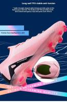 Diseño de alta calidad para hombres transfronterizos, zapatos de fútbol transpirables con piercing para uñas, calzado deportivo - details 8