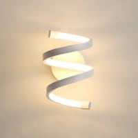 Goeco Aplique Pared Interior, lámpara de Pared Acrílica, 18W, 2000lm, Luz de pared en Espiral Blanca para Dormitorio, Balcón - details 0