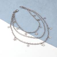 Cadena de cintura con colgante de estrella de metal para mujer, cadena decorativa para pantalones, adornos de cintura informales, regalo de cumpleaños para niña, 1 ud. - details 9