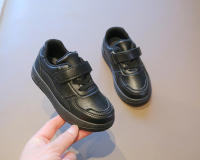 Zapatillas de deporte para niños, Primavera/otoño, nuevos zapatos deportivos para niños y niñas, zapatos de tablero informales, zapatos blancos pequeños de suela blanda de cuero para niños - details 15