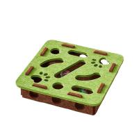 Juguete de gato automático, artefacto para entretener al gatito, mascota, gato, rompecabezas, laberinto, caja de fieltro para cavar agujeros, juguete de gato, campana, bola - details 0