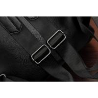 Mochila De piel auténtica para mujer, bolso de viaje de alta calidad, informal, de hombro, 2023 - details 15