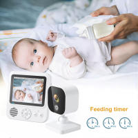 ABM900 Monitor de bebé de 2,8 pulgadas cámara de vídeo de vigilancia para bebé protección de seguridad Audio bidireccional cámara de visión nocturna niñera - details 1