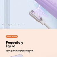 Cepillo de Limpieza Facial de Silicona Resistente al Agua Masajeador Ultrasónico de Belleza para Todos los Tipos de Piel Herramienta de Cuidado de la Piel Eléctrico Compressa Caliente - details 9