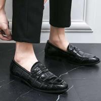 Zapatos Para Hombre de cuero repujado, informales, lujosos, británicos, formales, Oxford - details 6