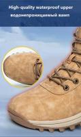 Botas de Invierno Impermeables para Hombres Calzado de Nieve Súper Cálido de Zapatillas - details 5