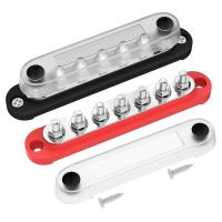 Barra negativa para coche, Terminal 150A, bloque de distribución de energía de 12V, Bus Terminal M8 para barco automotriz - details 18