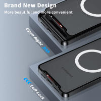 Funda de Aluminio Transparente para Samsung Galaxy S23 FE S21 FE S20 FE S23 S22 Note 20 Ultra Note 10 Plus con Carga Inalámbrica Diseño de Película Ligero Compatible con Smartphones - details 2