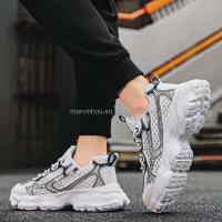 Dropshipping Logo 2025 correr de moda para hombres estilo Casual para caminar zapatos deportivos gruesos de diseñador transpirables - details 4