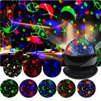 Night Light for Kids Dinosaur Room Decor for Boys LED Galaxy Projector Rotation Night Lamp Projector Sky Lights Christmas Gifts - details 1