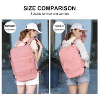 Mochila de Viaje Avión Impermeable 40x20x25 Para Hombres y Mujeres Ideal para Deportes al Aire Libre Bolsa Informal para Escuela y Computadora Portátil - details 6