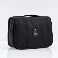 Bolsas de maquillaje para artículos de tocador, bolsas de cosméticos plegables coreanas de Color sólido, de viaje de PVC, impermeables - details 14