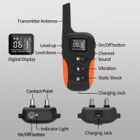 Collar de Entrenamiento Remoto para Perros, Dispositivo de Vibración con Bocina, Descarga Eléctrica, IPX7 Impermeable, Recargable, Parada de Corteza, 3300 pies - details 1