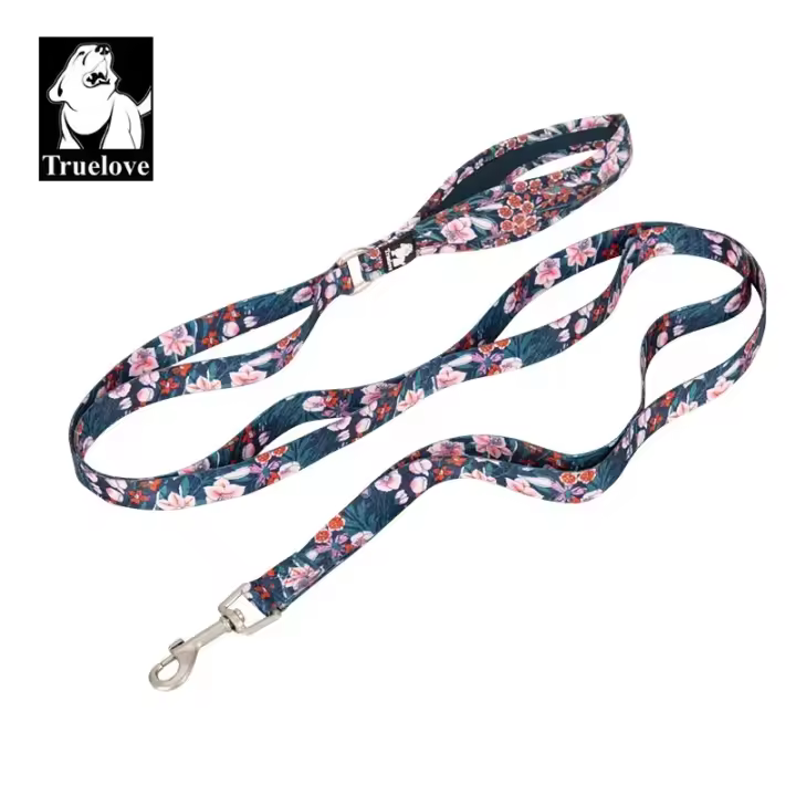 Correa para mascotas Truelove con mango acolchado de caucho de cloropreno, potente y fácil de usar para perros y gatos VIE TLL3112 control de tráfico - 1