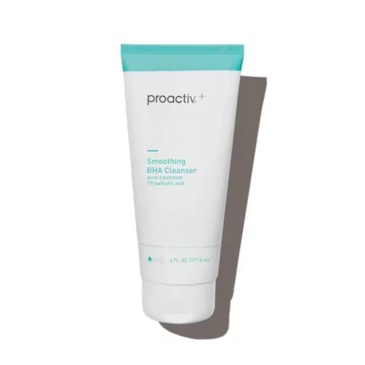 Proactiv+ Smooth BHA Cleanser, 6 oz - Tratamiento de acné sin perfume para pieles grasas, limpiador con ácido salicílico - 1