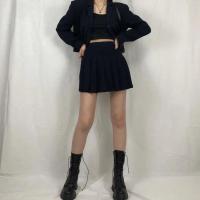 Botas a media pantorrilla con cordones y cremallera para mujer, botines deportivos con plataforma, otoño e invierno, novedad de 2021 - details 2