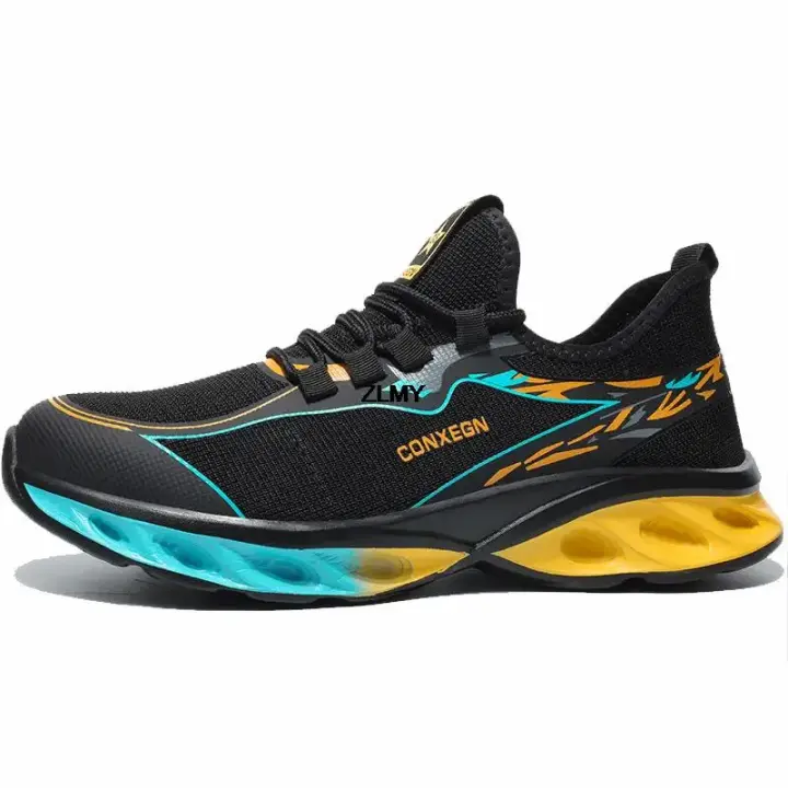 Zapatos de Seguridad Ligeros para Hombre Zapatillas de Acero con Punta - 1