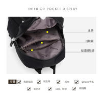 Mochila bolso de nylon para mujer nueva mochila simple de moda mochila pequeña de viaje de ocio para mujer - details 10