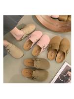 Pantuflas retro de corcho con suela gruesa de 4.5 pulgadas para mujer, primavera 2025 - details 10