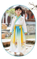 Hanfu para niños, uniformes tradicionales, disfraz antiguo de estilo chino, disfraces de libros para estudiantes de escuela primaria para niños, - details 11