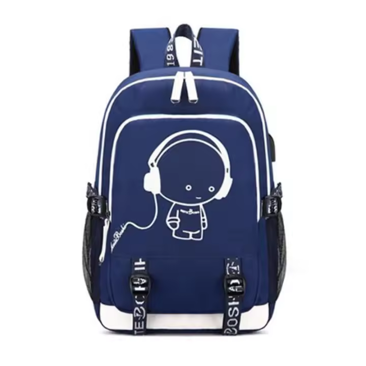 Mochila escolar de gran capacidad para estudiantes, morral deportivo para adolescentes - 1