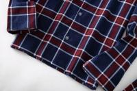 Trajes de casa para hombre, pantalones de manga larga, trajes para Otoño e Invierno, Pijamas para hombre, pijamas de franela con diseño a cuadros para hombre - details 6