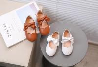 Zapatillas de Niña de Color Sólido con Lazo de Punto Zapatos Suaves para Primeros Pasos - details 1