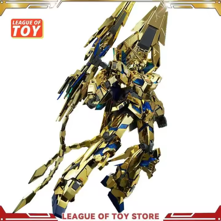 Daban 6642S Phenex NT 1/100 MG Figura de Acción de Unicornio Dorado Electroplate - 1