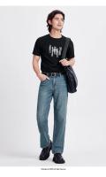 Camiseta de Algodón Puro Suave y Cómoda para Hombres Semir Manga Corta, Estilo de Comute Urban, Nueva Colección Verano 2024 - details 6