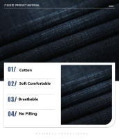 Jeans Casuales de Negocios para Hombres en Primavera y Otoño Pantalones Rectos de Alta Calidad con Elástico Ligero - details 16