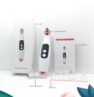 Extractor de Puntos Negros, Extractor Eléctrico de Puntos Negros al Vacío, Herramienta de Limpieza, Instrumento de Belleza con 6 Sondas para la Eliminación de Puntos Negros, Limpiador Facial de Succión al Vacío - details 9