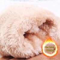 Guantes cálidos peludos para mujer, manoplas gruesas de felpa para mujer, mitones de dedo completo, pantalla táctil para exteriores, otoño e invierno, nueva moda - details 1