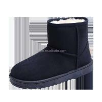 Nuevas botas de invierno de felpa para mujer, zapatos de piel de zorro de imitación de corte alto, informales 2025 - details 5