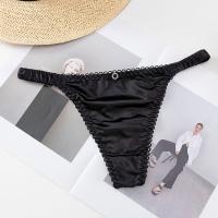 Calzoncillos dulces sin costuras para niña, cinturón fino para mujer, bragas deportivas, bragas con lazo, Tanga para mujer, lencería femenina, calzoncillos de satén - details 2