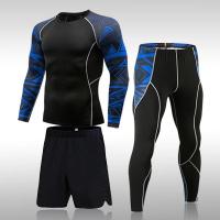 Traje Deportivo de Compresión para Hombres Secado Rápido Rashguard Ropa de Deportivo para Fitness y Entrenamiento de MMA Camisetas de Jogging y Correr - details 12