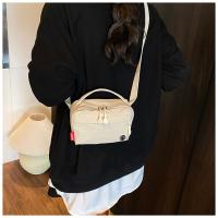 Bolso cruzado de nailon de estilo coreano, bolso de hombro deportivo ligero, riñonera, bolso de mensajes cuadrado de gran capacidad para mujer - details 29