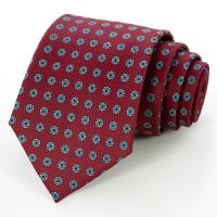 Corbata con estampado de moda para hombre, corbata de seda hecha a mano de 8cm, corbata geométrica floral de Paisley para fiesta de negocios, regalo de boda, novedad de 2021 - details 17