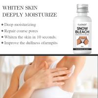 Crema blanqueadora para blanquear el cuerpo, ilumina las axilas, codos, rodillas, eliminación de articulaciones, partes íntimas, manchas oscuras, melanina, crema blanqueadora de nieve, 30ml - details 0