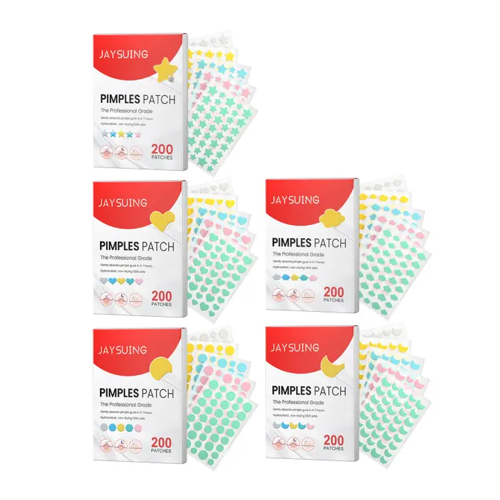 Serie de pegatinas para el acné Equilibre la piel La pegatina para el acné Diluya suavemente la reparación del acné Limpie y cierre - 1