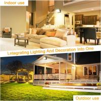 Apliques LED 60W Pared Exterior Interior 360 °   Rotación Negra Lámpara de Pared para Entrada Terraza Pasillo Focos LED Exterior 5000 Lumen Blanco Cálido 3000K Impermeable - details 25